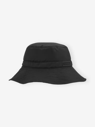 [WOMEN] 23SS RECYCLED TECH BUCKET HAT BLACK A4735-099